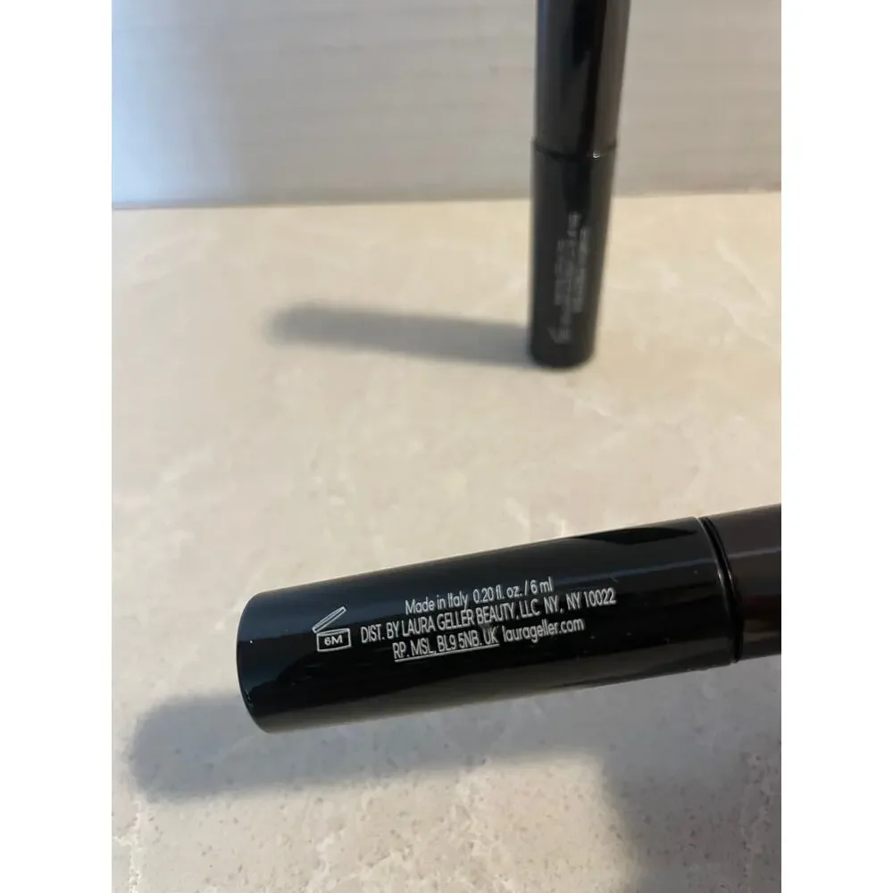 Laura Geller Mascara GlamLash dramatic Volumizing mascara duo black .20 fl oz nw